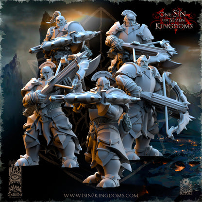 Nestah Orcs Crossbowers | The Beholder Miniatures 28/32mm Fantasy Wargaming Miniatures