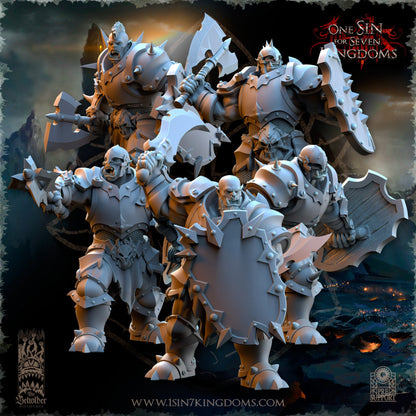 Nestah Orcs Warrior Hand Weapons | The Beholder Miniatures 28/32mm Fantasy Wargaming Miniatures