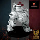 New French Republic CAIM 38 ’Danton’ Scout Battle Walker | Golden Dragon Games Weird WW2 Role Playing Miniatures
