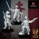 New French Republic Infantry Commissaire | Golden Dragon Games Weird WW2 Role Playing Miniatures