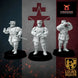 New French Republic Infantry Officers | Golden Dragon Games Weird WW2 Role Playing Miniatures
