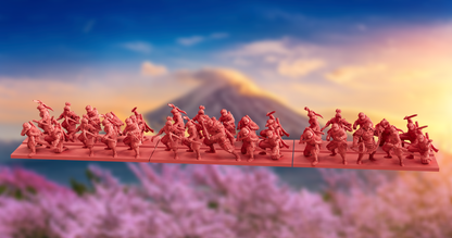 Nippon Army Bundle | OzWGxKyoushuneko 10mm Fantasy Wargaming Miniatures Role Playing Miniatures