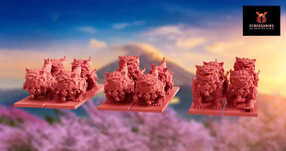 Nippon Army Bundle | OzWGxKyoushuneko 10mm Fantasy Wargaming Miniatures Role Playing Miniatures