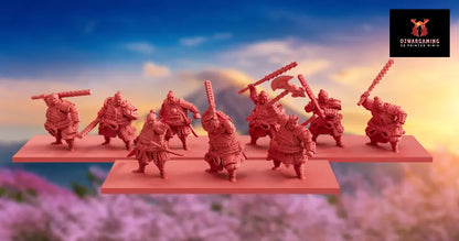 Nippon Army Bundle | OzWGxKyoushuneko 10mm Fantasy Wargaming Miniatures Role Playing Miniatures