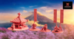 Nippon Character Pack | OzWG X Kyoushuneko 10mm Fantasy Wargaming Miniatures Role Playing Miniatures