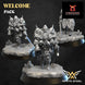 Nordic Viking Hero | White Angel 28/32mm Fantasy Wargaming Miniatures Role Playing Miniatures