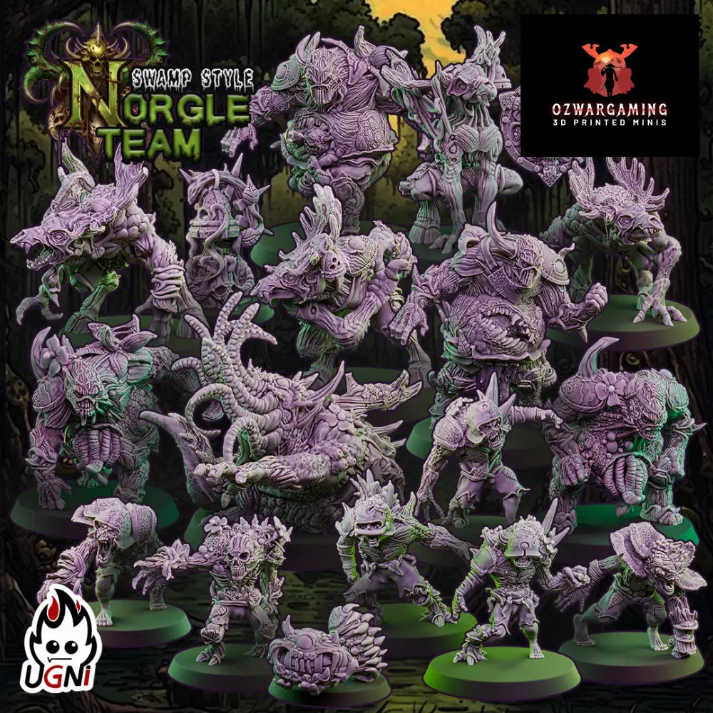 Norgle Fantasy Football Team | Ugni Miniatures Role Playing Miniatures