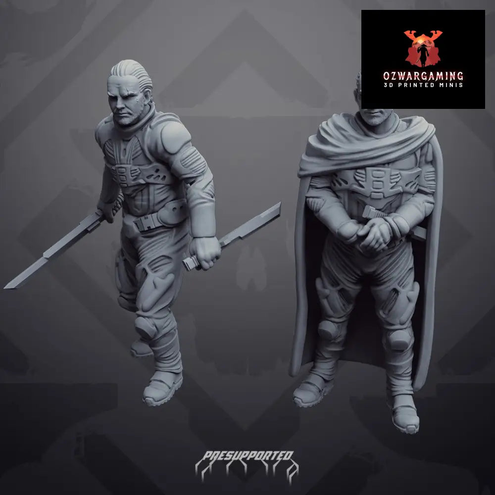 Oasis Imperium: Declan Colorado | Skullforge Studios 32mm Wargaming Miniatures Role Playing Miniatures