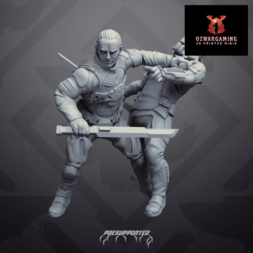Oasis Imperium: Declan Colorado | Skullforge Studios 32mm Wargaming Miniatures Role Playing Miniatures