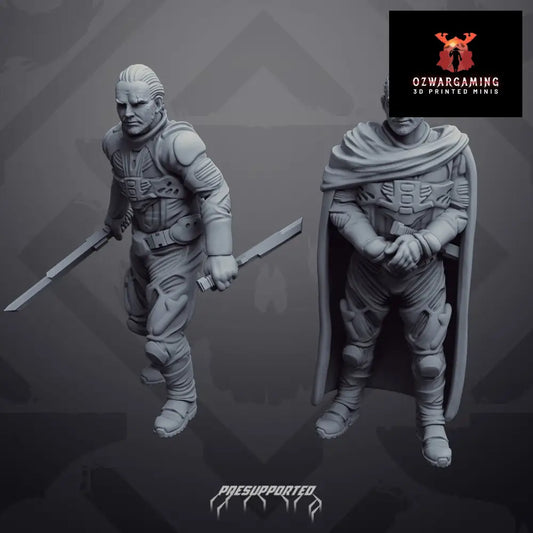 Oasis Imperium: Declan Colorado | Skullforge Studios 32mm Wargaming Miniatures Role Playing Miniatures