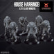 Oasis Imperium: House Harbinger Blade Mongers | Skullforge Studios 32mm Wargaming Miniatures Role Playing Miniatures