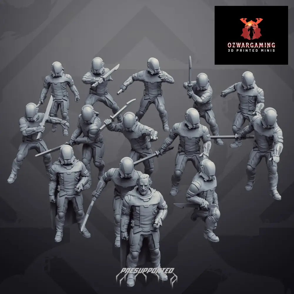 Oasis Imperium: Imperial Janissaries | Skullforge Studios 32mm Wargaming Miniatures Role Playing Miniatures