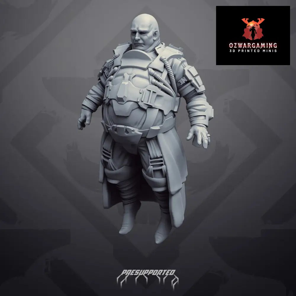 Oasis Imperium: Lord Harbinger | Skullforge Studios 32mm Wargaming Miniatures Role Playing Miniatures