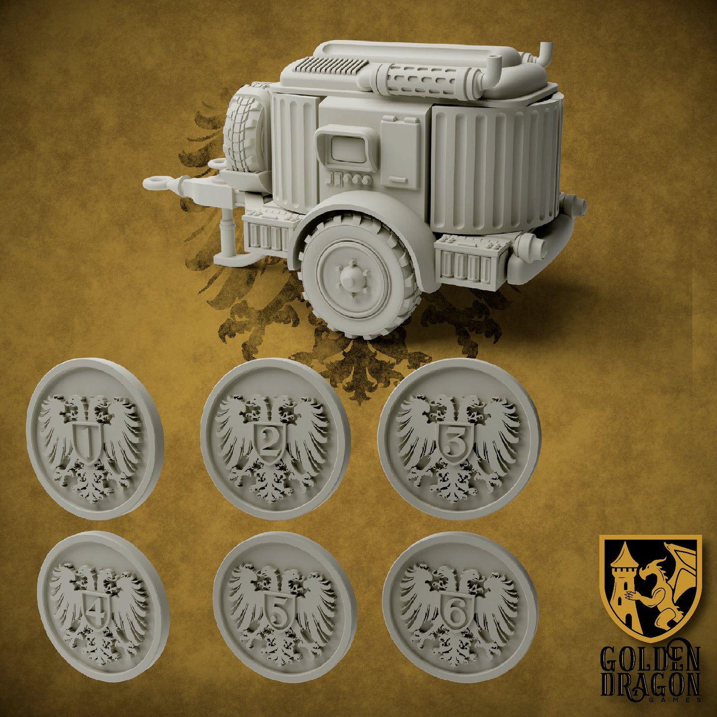 Holy Roman Empire Gameplay Essentials | Golden Dragon Games Weird WW2 Role Playing Miniatures