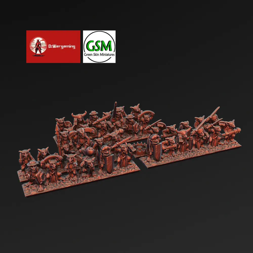 Ogre Tribes Gnoblars | Greenskin Miniatures 10Mm Fantasy Wargaming Role Playing