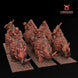 Ogre Tribes Rhino Riders | Greenskin Miniatures 10Mm Fantasy Wargaming Role Playing