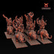 Ogre Tribes Sabretusk Riders | Greenskin Miniatures 10Mm Fantasy Wargaming Role Playing