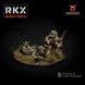 Operation Plunder Canadian 2’’ Mortar Team | RKX Miniatures 28mm WW2 Wargaming Miniatures Role Playing Miniatures