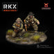 Operation Plunder Canadian Flamethrower Team | RKX Miniatures 28mm WW2 Wargaming Miniatures Role Playing Miniatures