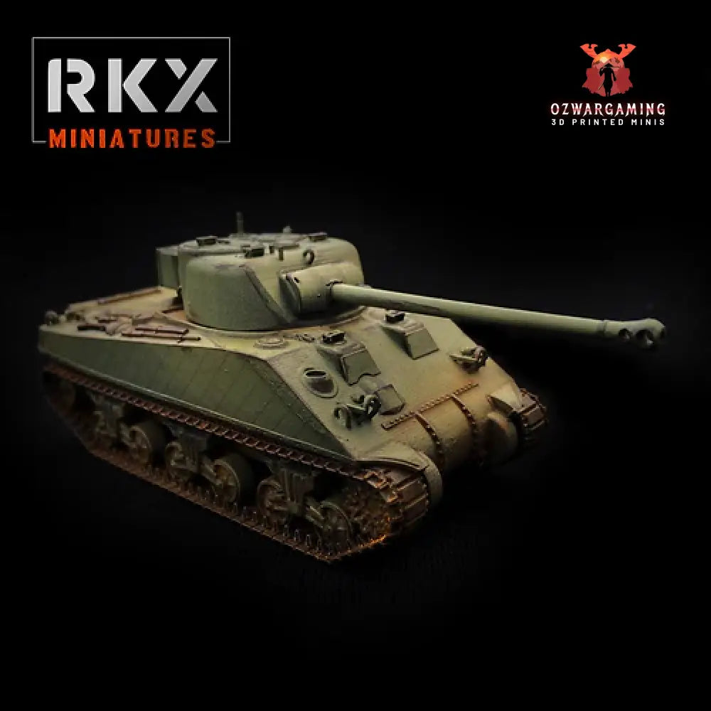 Operation Plunder Canadian Sherman Firefly | RKX Miniatures 28mm WW2 Wargaming Miniatures Role Playing Miniatures