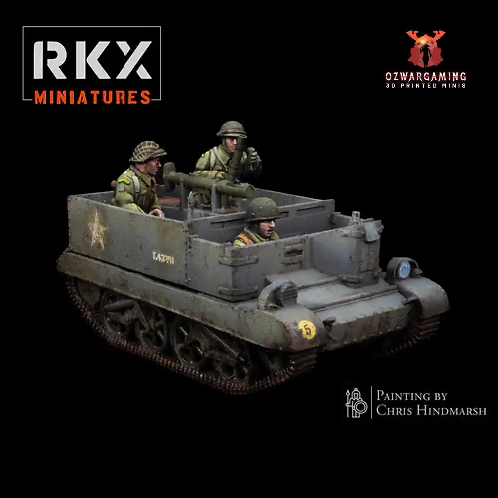 Operation Plunder Canadian T-16 Carrier | RKX Miniatures 28mm WW2 Wargaming Miniatures Role Playing Miniatures