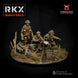 Operation Plunder Canadian Vickers HMG Team | RKX Miniatures 28mm WW2 Wargaming Miniatures Role Playing Miniatures