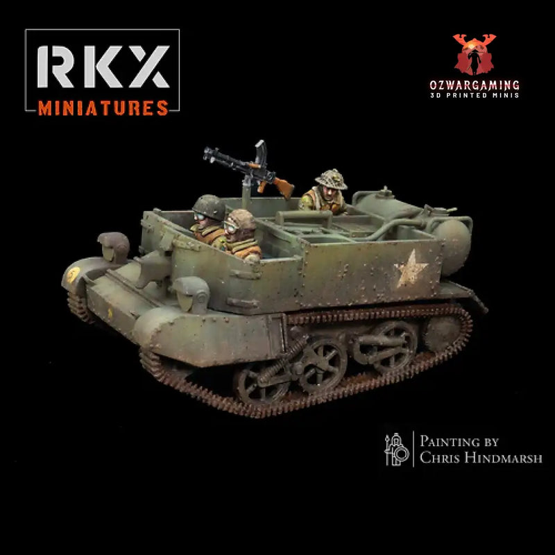 Operation Plunder Canadian WASP II Carrier | RKX Miniatures 28mm WW2 Wargaming Miniatures Role Playing Miniatures