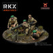 Operation Plunder Commonwealth Commandos Vickers HMG Team | RKX Miniatures 28mm WW2 Wargaming Miniatures Role Playing