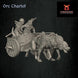 Orc Chariot | Quartermaster3D 25mm Fantasy Wargaming Miniatures Role Playing Miniatures