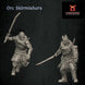 Orc Skirmishers | Quartermaster3D 25mm Fantasy Wargaming Miniatures Role Playing Miniatures