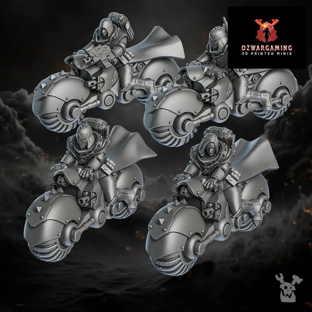 Order of Repentance Biker Squad | DakkaDakka.store Grimdark Wargaming Miniatures Role Playing Miniatures