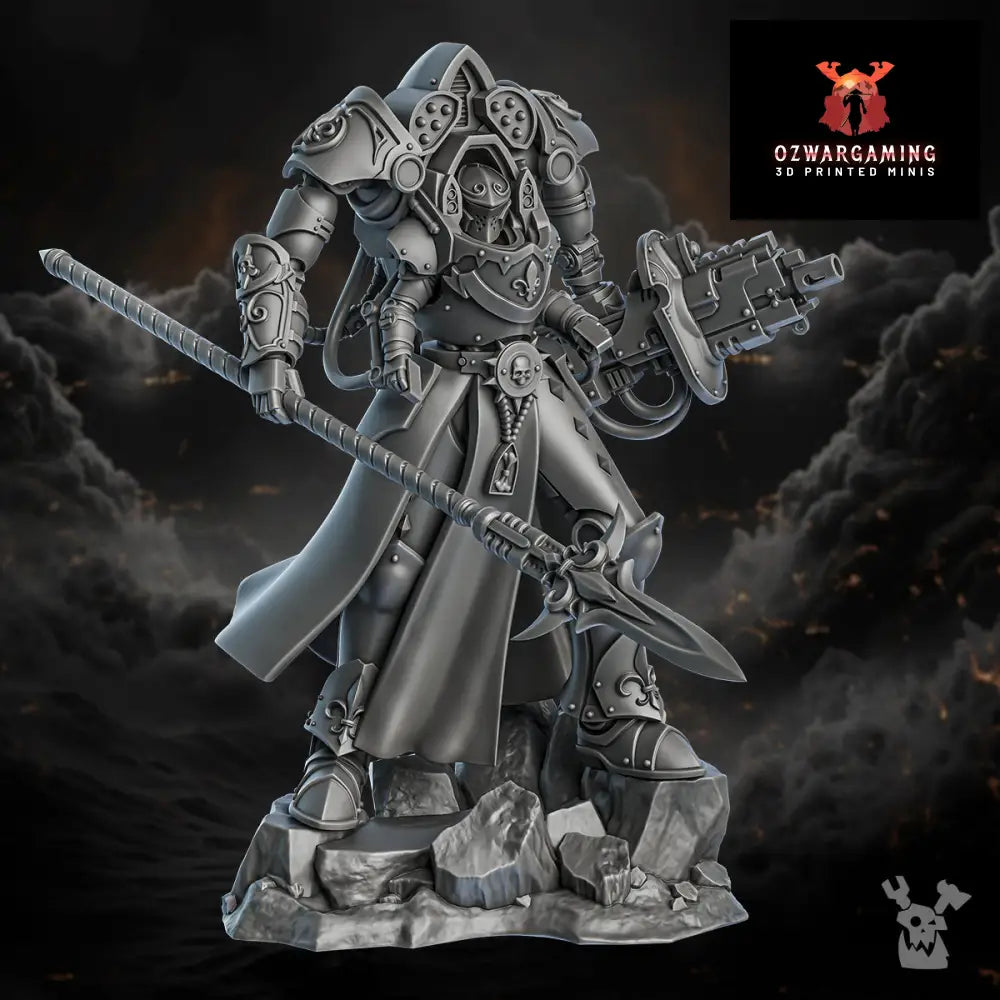 Order of Repentance Full Metal Lady | DakkaDakka.store Grimdark Wargaming Miniatures Role Playing Miniatures
