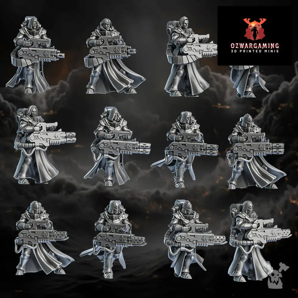 Order of Repentance Heavy Weapons Squad | DakkaDakka.store Grimdark Wargaming Miniatures Role Playing Miniatures