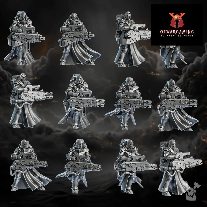 Order of Repentance Heavy Weapons Squad | DakkaDakka.store Grimdark Wargaming Miniatures Role Playing Miniatures