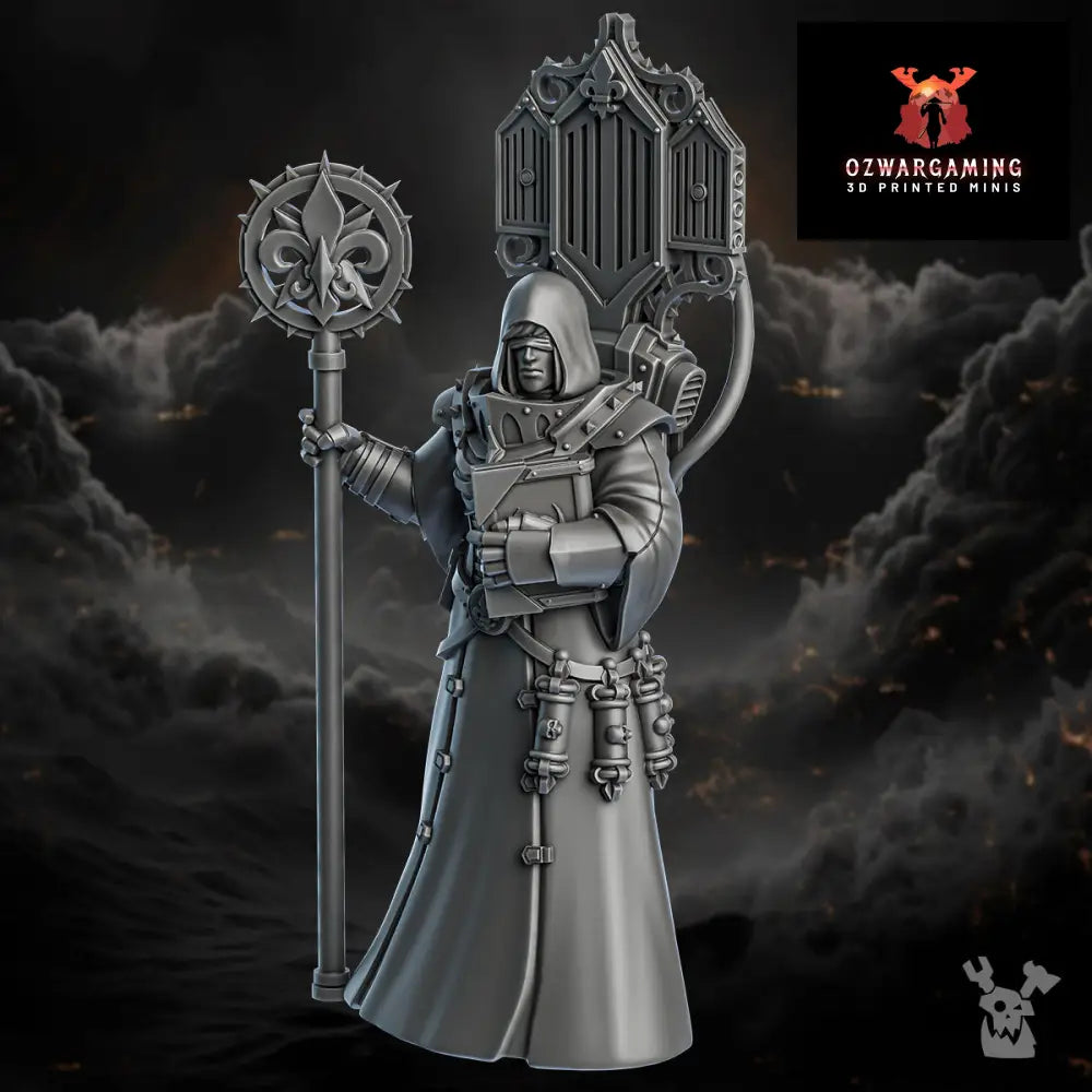 Order of Repentance Herald | DakkaDakka.store Grimdark Wargaming Miniatures Role Playing Miniatures
