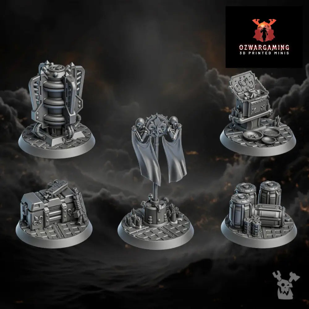 Order of Repentance Objective Markers | DakkaDakka.store Grimdark Wargaming Miniatures Role Playing Miniatures