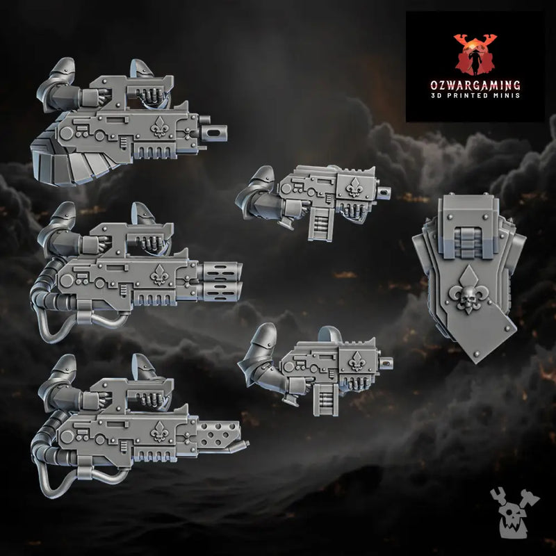 Order of Repentance Weapon Upgrades | DakkaDakka.store Grimdark Wargaming Miniatures Role Playing Miniatures