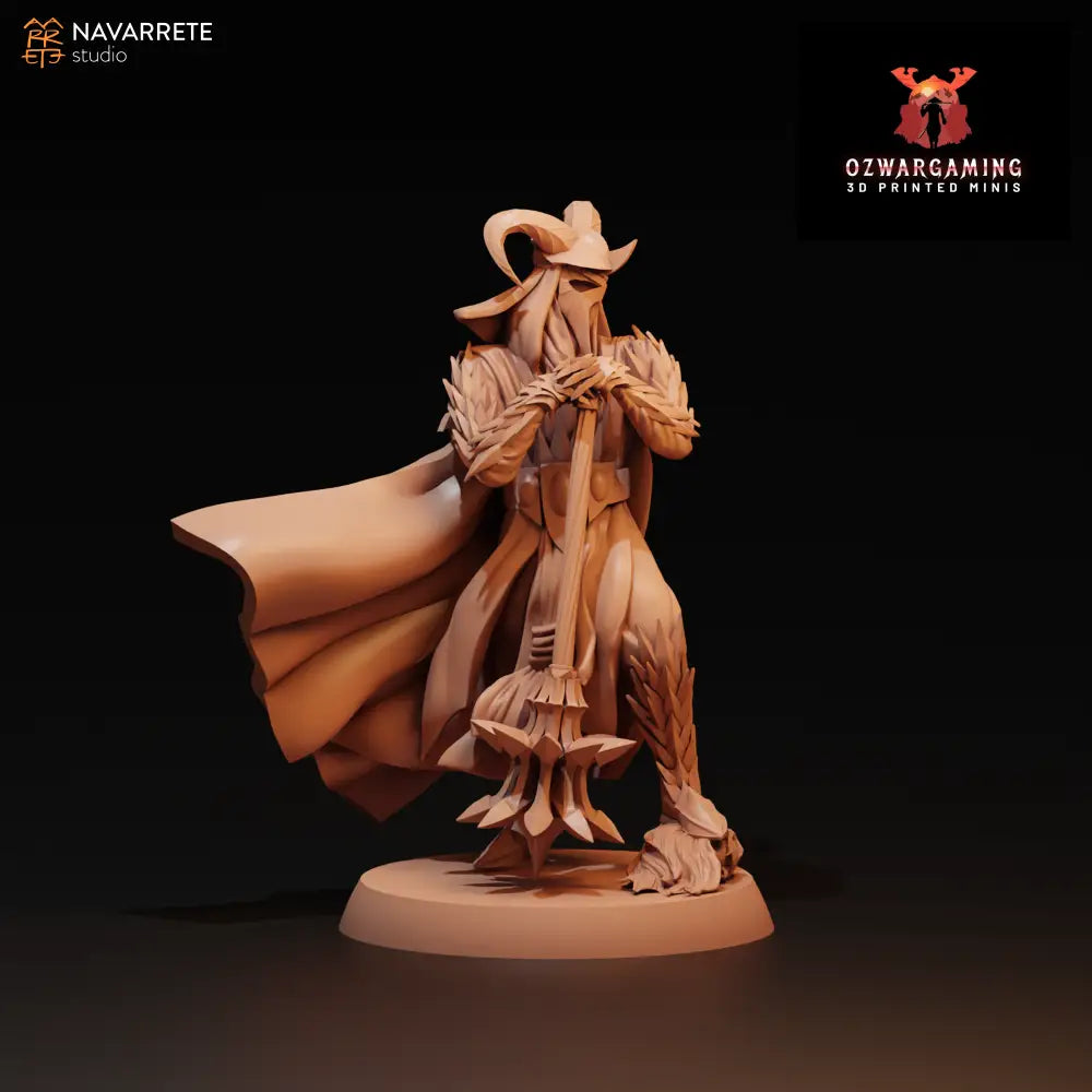 Oriental King Foot and Mounted | Navarrete Studios 25mm Fantasy Wargaming Miniatures