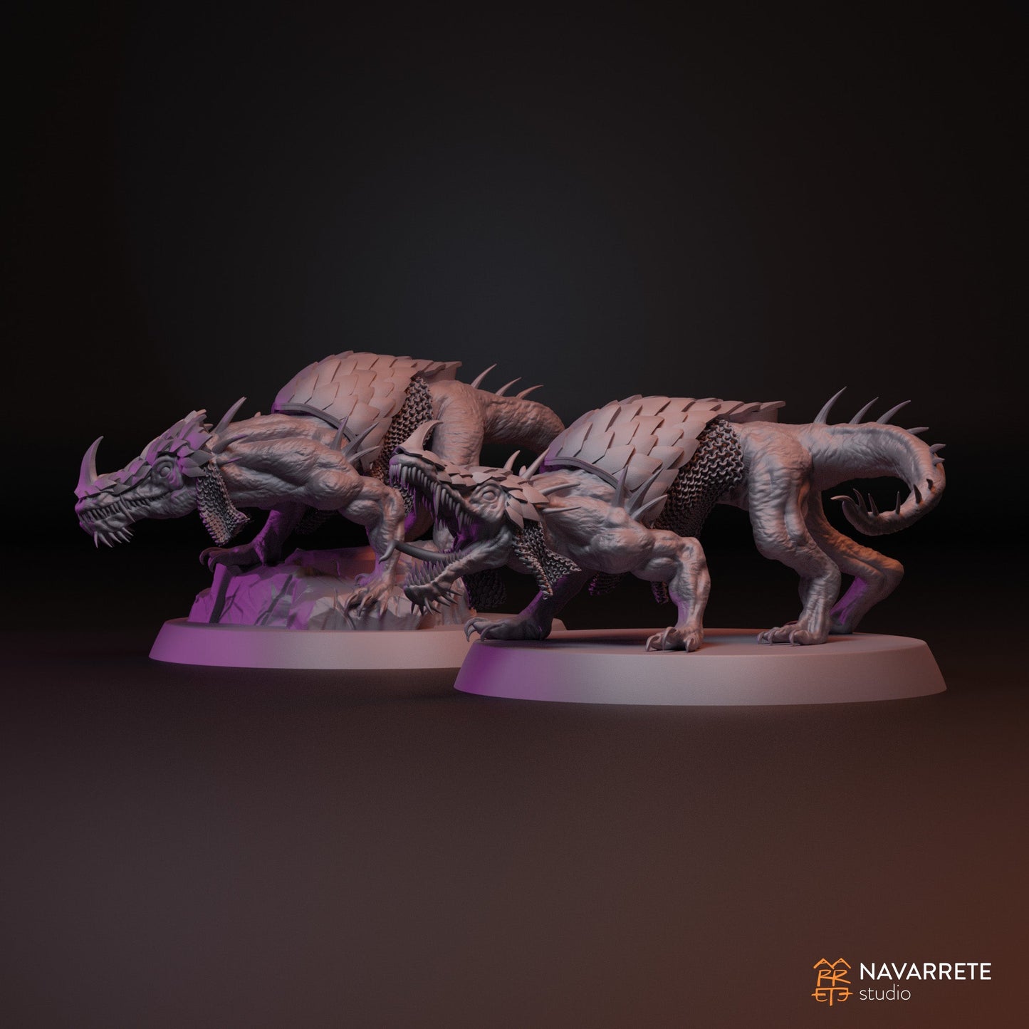 Oriental Lizards | Navarrete Studios 25mm Fantasy Wargaming Miniatures