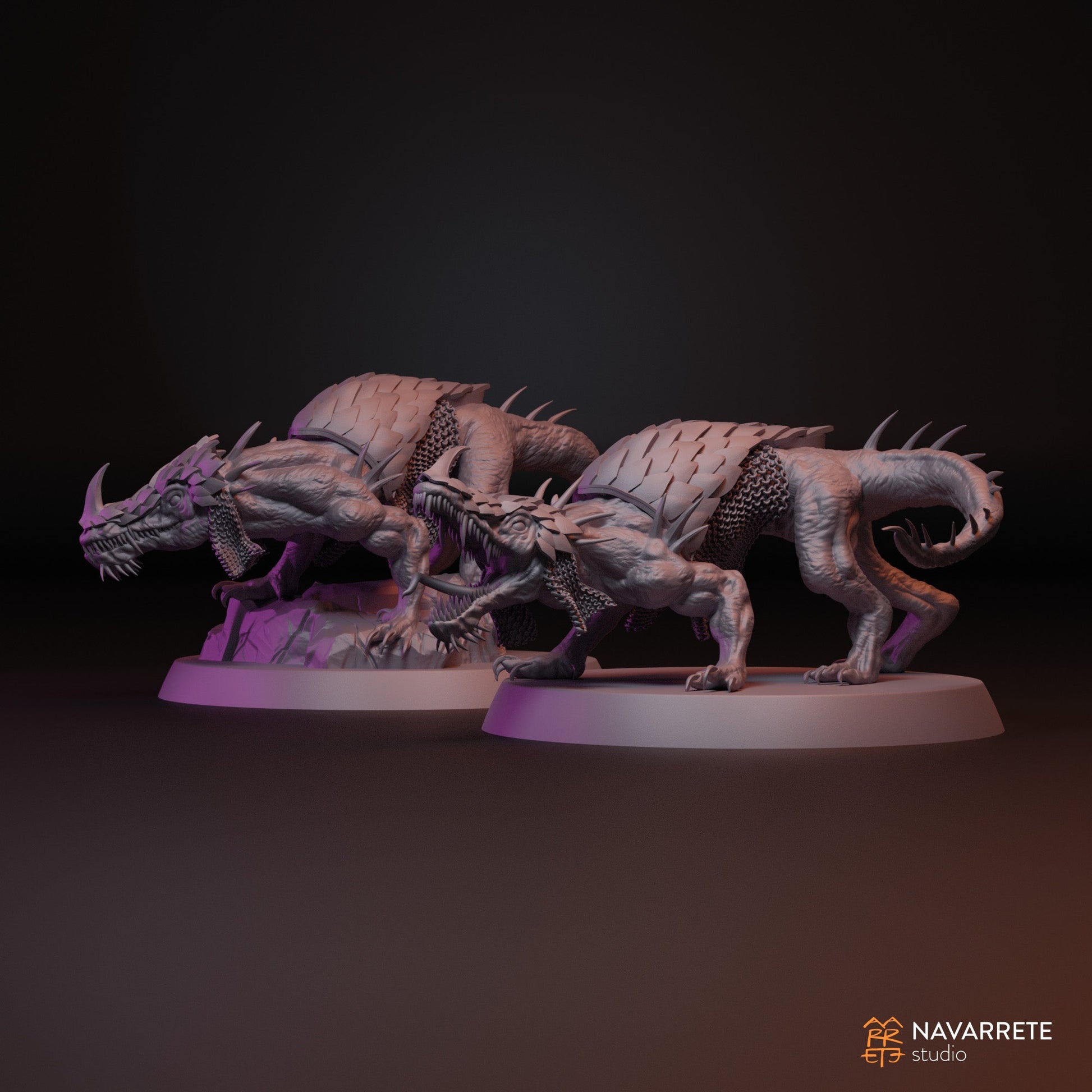 Oriental Lizards | Navarrete Studios 25mm Fantasy Wargaming Miniatures