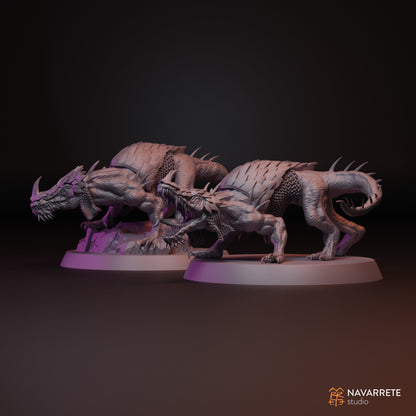 Oriental Lizards | Navarrete Studios 25mm Fantasy Wargaming Miniatures