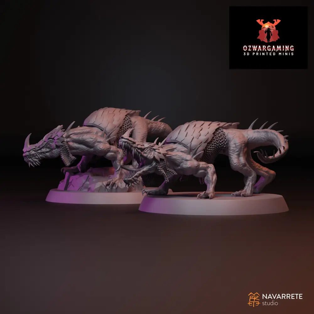 Oriental Lizards | Navarrete Studios 25mm Fantasy Wargaming Miniatures