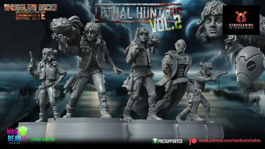 Outlaws | Warbear Studios 28mm SciFi Wargaming Miniatures Role Playing Miniatures
