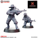 Pacific Australian LMG Gunners | Kyoushuneko 28mm WW2 Wargaming Miniatures Role Playing Miniatures