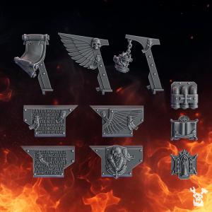 Pactum Aeturnum Bike Parts | DakkaDakka.store Grimdark Wargaming Miniatures