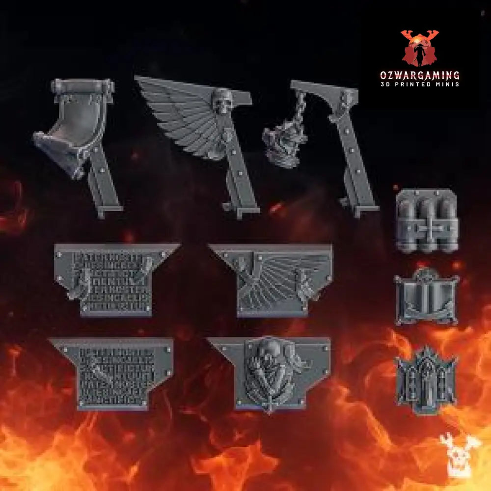 Pactum Aeturnum Bike Parts | DakkaDakka.store Grimdark Wargaming Miniatures Role Playing Miniatures