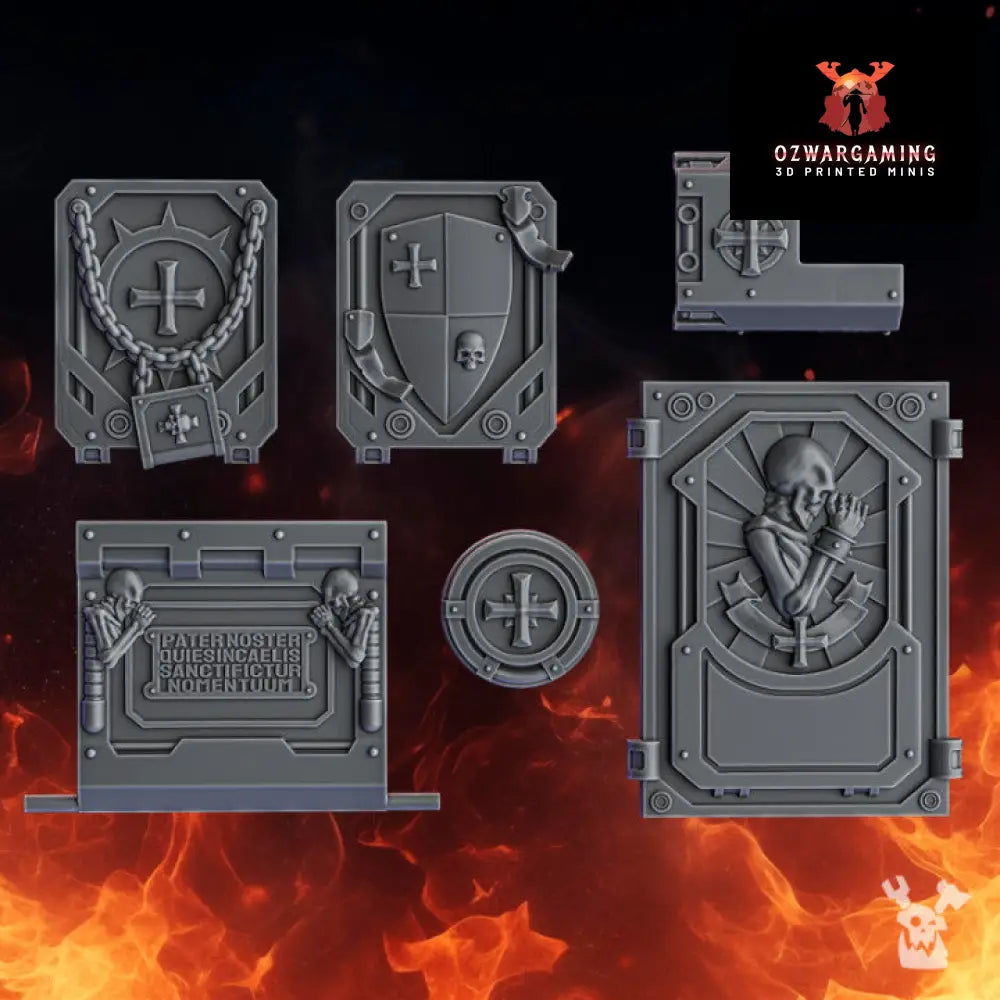 Pactum Aeturnum Crusader APC Parts | DakkaDakka.store Grimdark Wargaming Miniatures Role Playing Miniatures