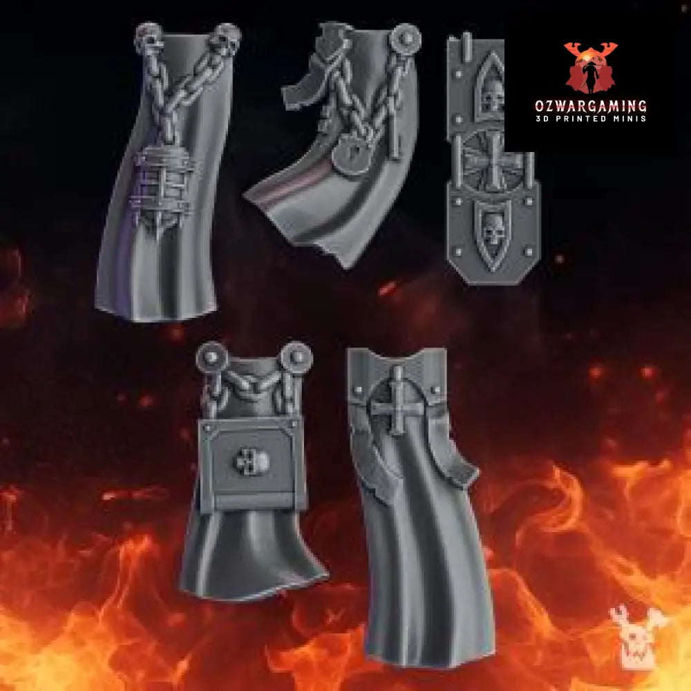 Pactum Aeturnum Crusader Belt Decor | DakkaDakka.store Grimdark Wargaming Miniatures Role Playing Miniatures