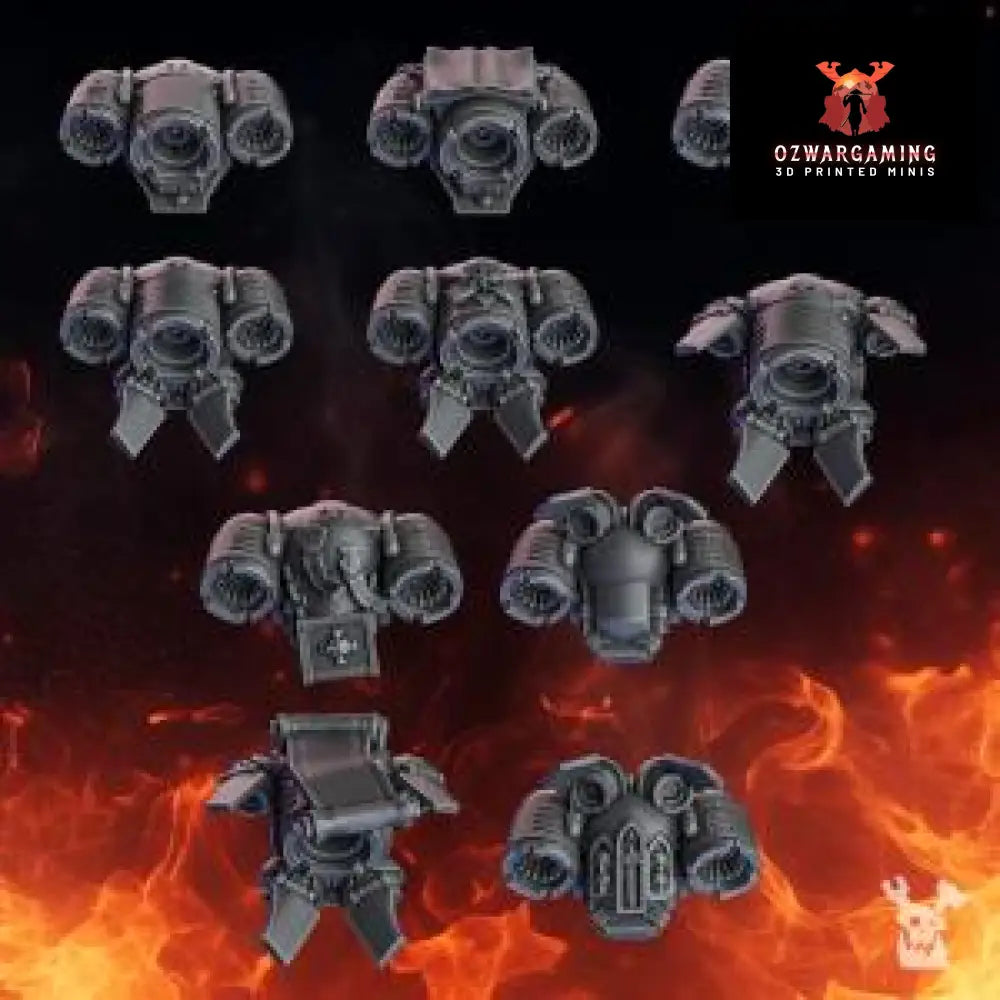 Pactum Aeturnum Jetpacks | DakkaDakka.store Grimdark Wargaming Miniatures Role Playing Miniatures