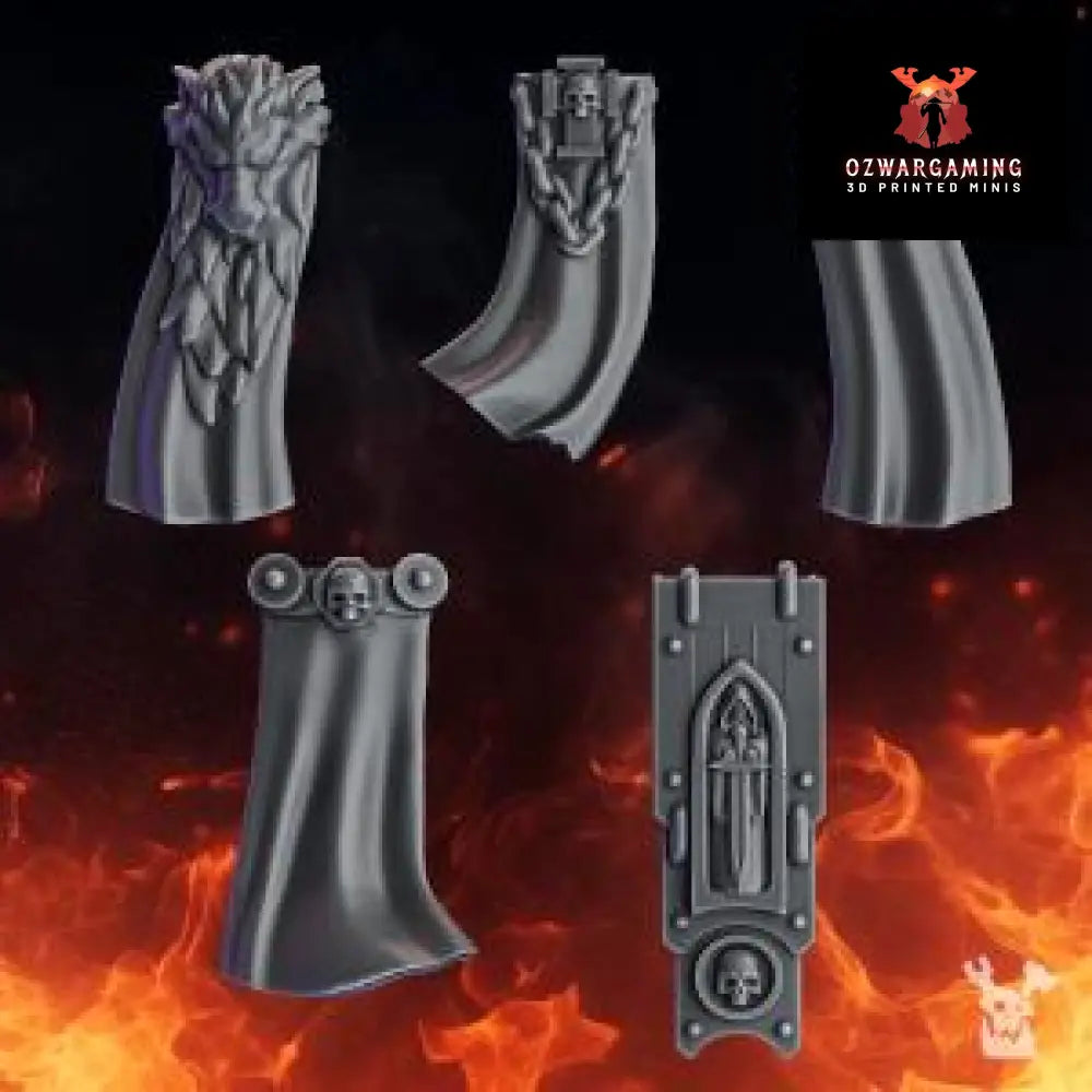 Pactum Aeturnum Knight Belt Decor | DakkaDakka.store Grimdark Wargaming Miniatures Role Playing Miniatures